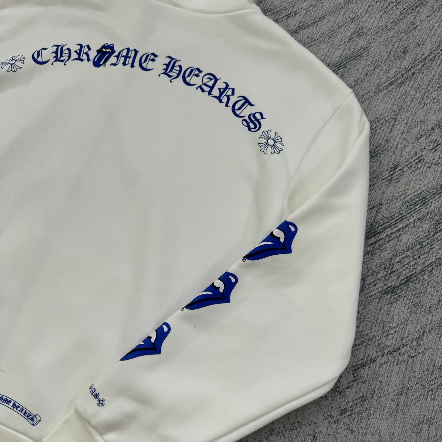 P470 Chrome Hearts hooded glue print sweatshirt jacket size S/M/L/XL